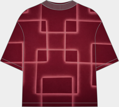 Color: Red Block Fade