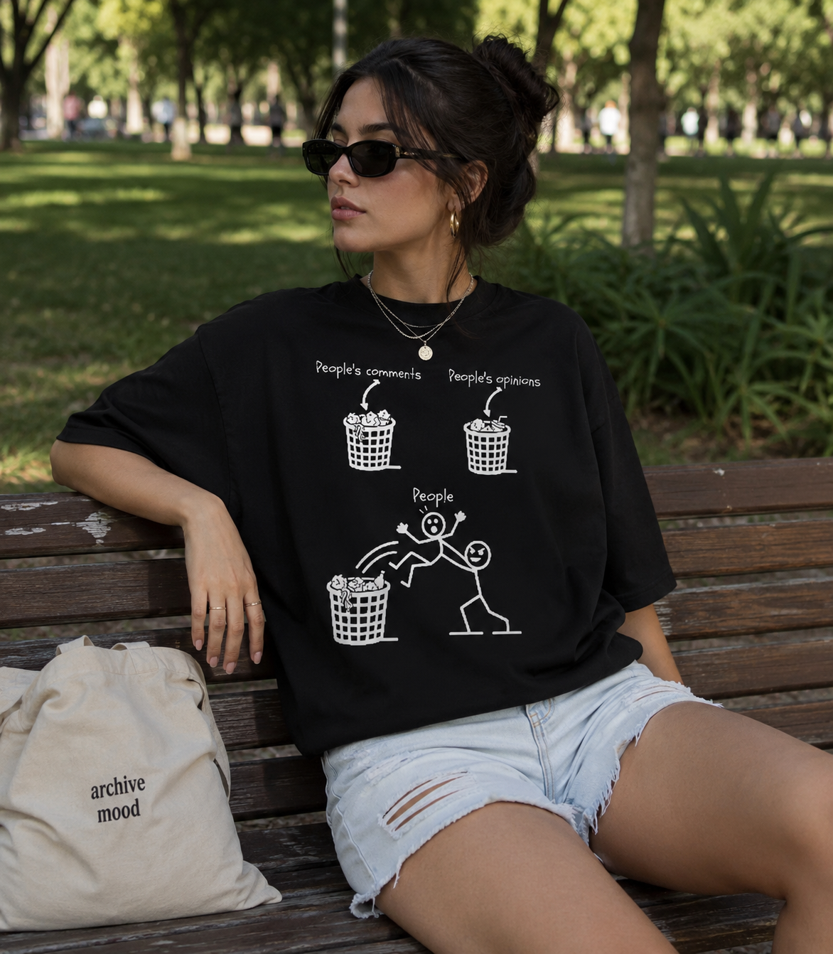 Log Kya Kahenge Boxy T-shirt