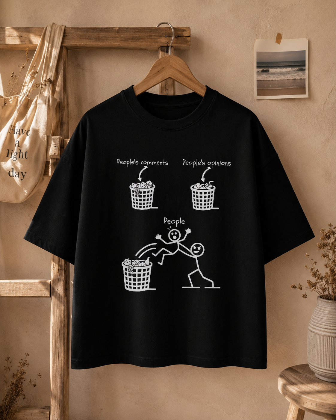 Log Kya Kahenge Boxy T-shirt