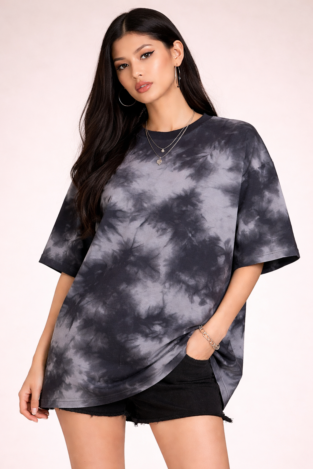 Unisex Tie Dye Oversized T-Shirt