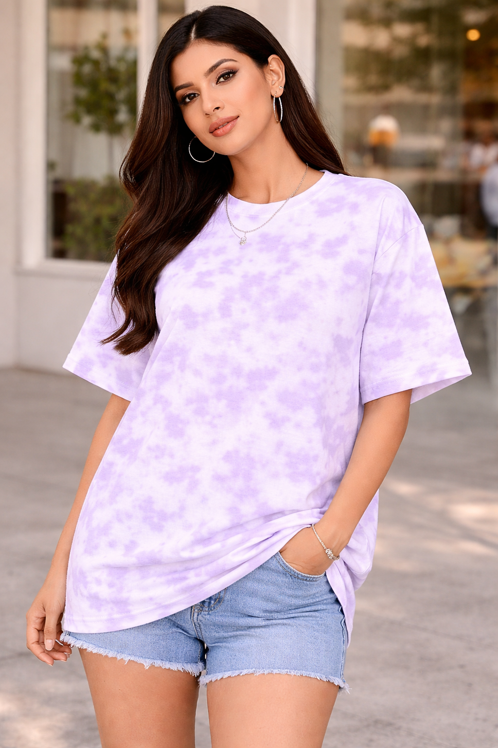 Unisex Tie Dye Oversized T-Shirt