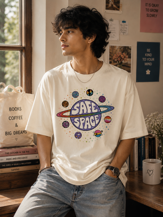 Safe Space Unisex Oversized Classic T-Shirt