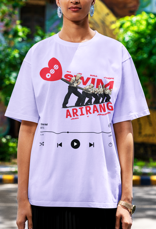 Swim- BTS inspired Oversized Classic T-Shirt