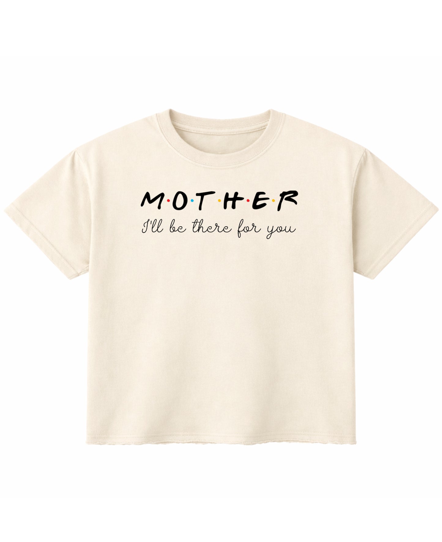 Off White Boxy Fit T-shirt Front Design