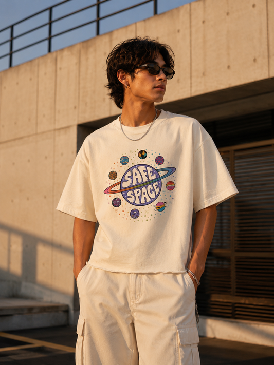 Safe Space Unisex Boxy T-shirt
