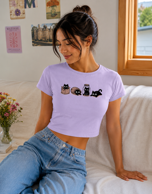 Mood Cat Baby Tee